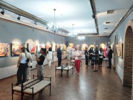 Посольство Туркменистана в Грузии организовало выставку в «Доме Ахундова»