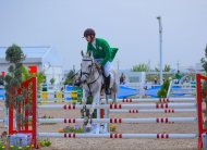 Show jumping competitions were held in Ashgabat