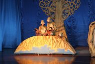 Фоторепортаж: Спектакль «Сказка о рыбаке и рыбке» Брянского театра кукол в Ашхабаде