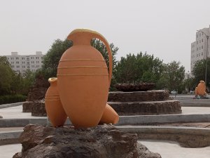 В Дашогузе особое внимание уделяется ландшафтному дизайну