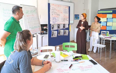 Teachers of the Turkmen university completed language training in Italy and Germany