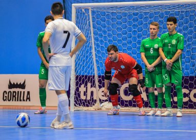 The national team of Turkmenistan beat Kyrgyzstan at the CAFA Futsal Cup-2023 tournament