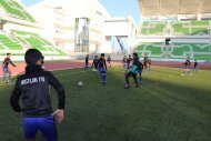 Photo report: Master-class of football players Artur Gevorkyan and Amir Gurbani for the children's FC Dostluk