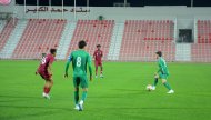 Photo report: Friendly match of the Olympic team of Turkmenistan against Qatar