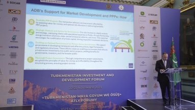 The forum “Turkmenistan - Investment and Development” is being held in London