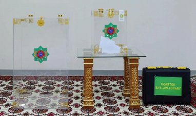 Türkmenistanda saýlawçylaryň 1,82 göterimi öňünden ses berdi