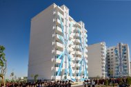 The opening of multi-apartment residential buildings took place in the Parakhat-7 residential area in Ashgabat