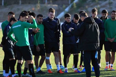 Photo report: Turkmenistan national football team prepares for 2022 FIFA World Cup qualification matches