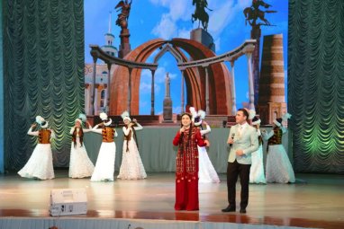 A concert dedicated to the song and musical art of the countries of Central Asia and Korea was held in Ashgabat