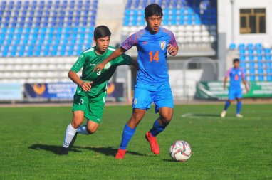 Photo report: The youth team of Turkmenistan in the 2020 AFC U-16 Championship qualification in Tashkent