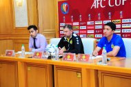 Фоторепортаж: Пресс-конференция «Алтын асыра» и «Дордоя» перед матчем группового раунда Кубка АФК-2019