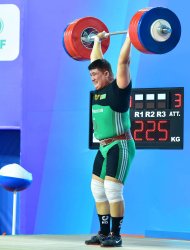 Фоторепортаж: В Ашхабаде завершился открытый чемпионат Туркменистана по тяжелой атлетике