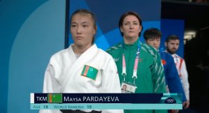 Maysa Pardayeva, 2024 Paris Olimpiyat Oyunları’ndaki ilk maçını kazandı