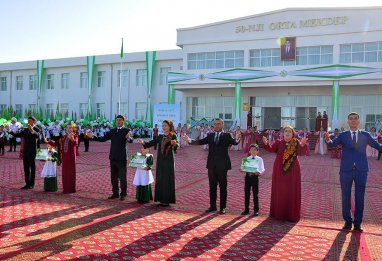 New schools opened in regions of Turkmenistan