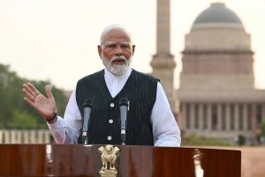Modi welcomes the opening of a monument to Rabindranath Tagore in Ashgabat