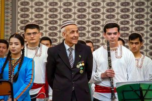 The 80th anniversary of Berdyniyaz Rejepmedov was celebrated at the Turkmen Conservatory