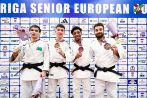 Туркменский дзюдоист завоевал серебряную медаль на открытом чемпионате Европы в Латвии