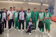 The first group of athletes from Turkmenistan arrived in Hangzhou for the 19th Summer Asian Games