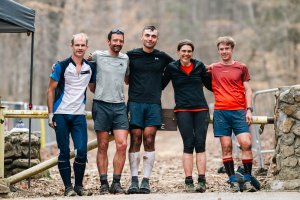 A woman completes the 160 km Barkley ultramarathon for the first time