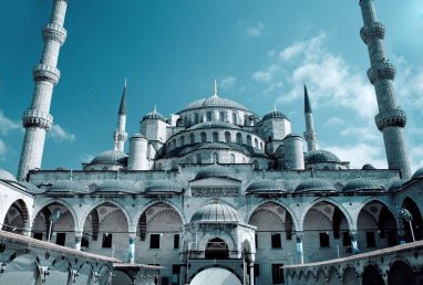 The Blue Mosque in Istanbul reopened to the faithful