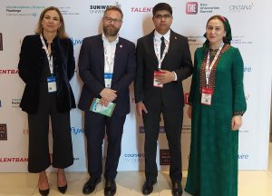 Delegates of the Turkmen university took part in the Asian Universities Summit