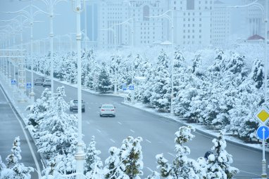В Туркменистане 17 февраля ожидаются заморозки и дождь со снегом 