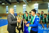 Фоторепортаж: Церемония награждения победителей и призёров Суперлиги Туркменистана по футзалу-2020