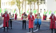 Фоторепортаж: В Ашхабаде открылся монумент «Туркменский алабай»