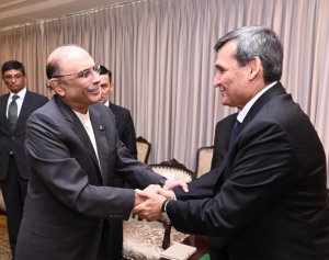 Türkmenistan Dışişleri Bakanı ile Pakistan'ın hükümet yetkilileri arasında görüşmeler gerçekleşti