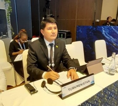 A delegate of the Mejlis of Turkmenistan took part in a parliamentary meeting in Bali