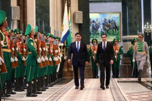 Meeting of the Presidents of Turkmenistan and Mongolia was held in Ashgabat