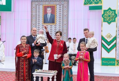 Photos: Delivery of keys to new apartments to large families of Turkmenistan