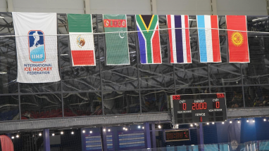 Сборная Туркменистана по хоккею победила команду ЮАР на ЧМ-2024 в Бишкеке
