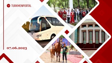 An intercity bus route will be launched from Ashgabat to Avaza, a Turkmen-Iranian business forum will be held in Mashhad, a performance based on the story of Chingiz Aytmatov was staged in Lebap and other news