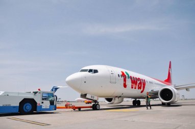 Korean airline T'way Air launches direct flights from Seoul to Bishkek