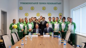 Президент ITF высоко оценил теннисный потенциал Туркменистана