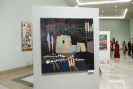 Photoreport from the art exhibition of Mammed Yarmammedov