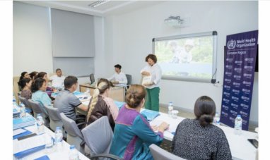 WHO/Europe consultants conducted training in Ashgabat on laboratory biosafety