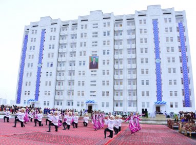 Photo report: New houses were commissioned in a large residential area of Ashgabat