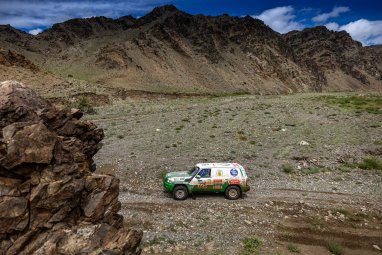 Danatarov's crew won the eighth stage of the “Silk Way” rally