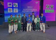 Фоторепортаж: 8 медалей завоевали туркменские борцы на чемпионате Азии по борьбе кураш в Китае