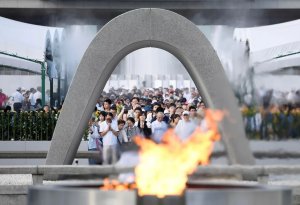 Japan commemorates victims of the atomic bombing of Hiroshima