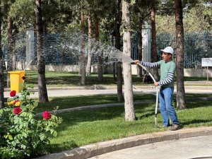 Water recycling system launched at UN building in Ashgabat