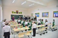 A new school opened in Lebap velayat on the Day of Knowledge and Students