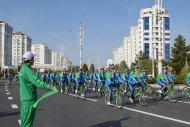 В Ашхабаде провели массовый велопробег – Фоторепортаж