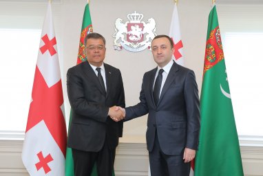 Министр торговли и внешнеэкономических связей Туркменистана встретился с премьер-министром Грузии