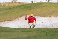 Фоторепортаж: Вице-президент компании Oil Search Найджел Уилсон посетил гольф-клуб в Ашхабаде