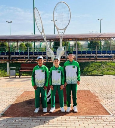 Стали известны соперники туркменских теннисистов на групповом этапе чемпионата Азии до 12 лет