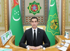 The President of Turkmenistan congratulated the King of Morocco on his Ascension Day