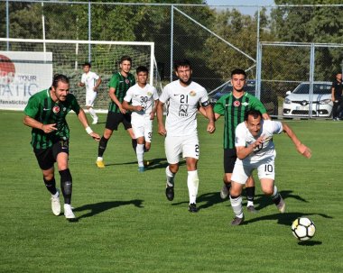 Fotoreportaž: Ýoldaşlyk duşuşygy: «Akhisar» — «Ahal»